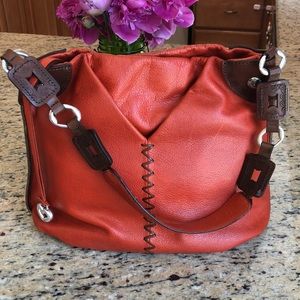 Brighton rust orange shoulder bag